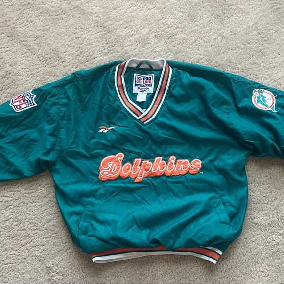 Reebok Dolphins Pullover (vintage) - Picture 1 of 5